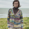 DEA Crochet Cardigan Pattern Kit in INFINITY by LANGYARNS | Punto 100-010