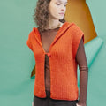 XANDRA Hooded-vest Pattern Kit in CARPE DIEM by LANGYARNS | Fatto a Mano 286-010