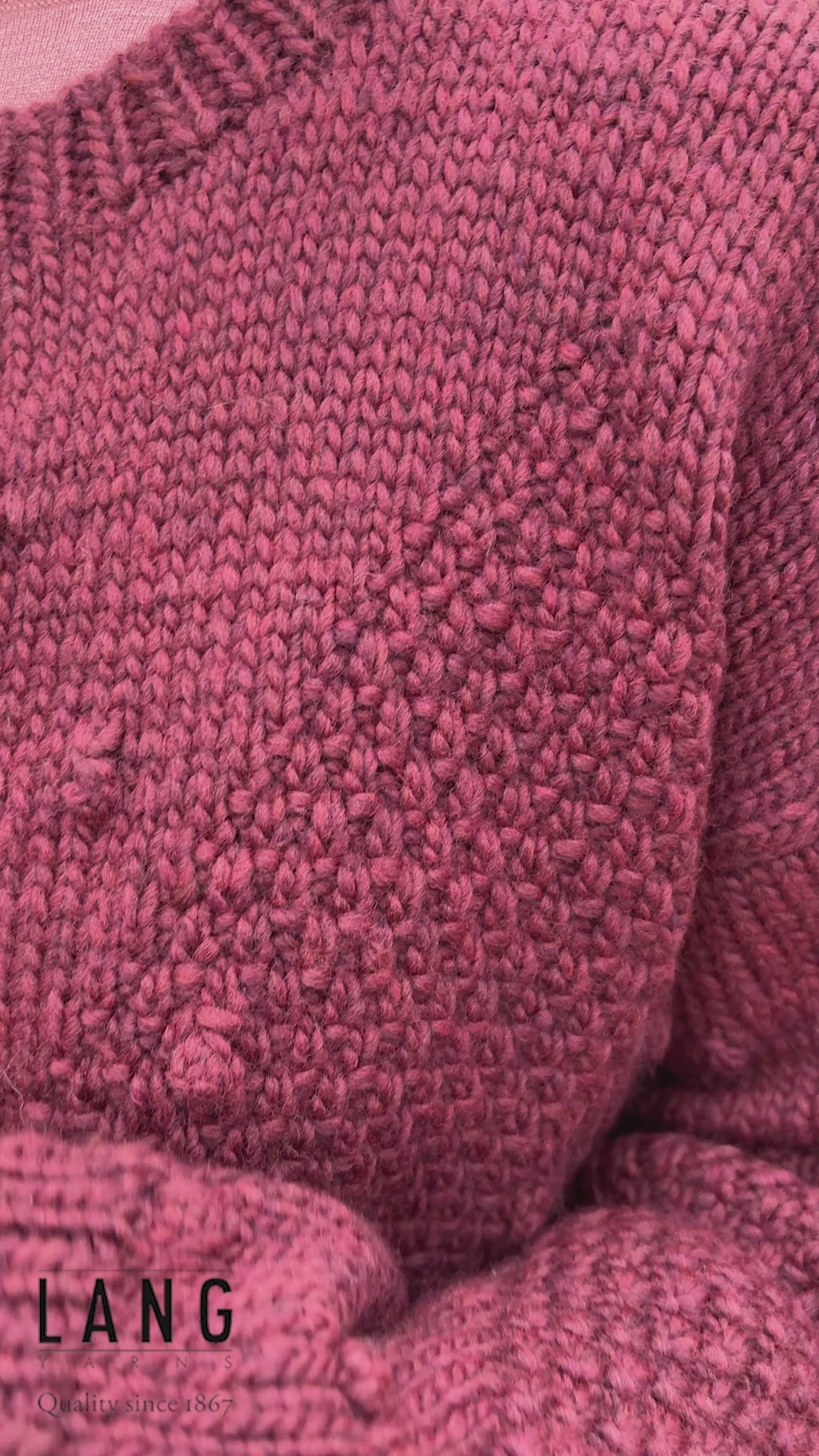 NOELLE Cardigan Pattern Kit in NATURALIS by LANGYARNS | Punto 97-005
