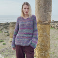 ALLEY Sweater Pattern Kit in PRISMA by LANGYARNS | Punto 96-001