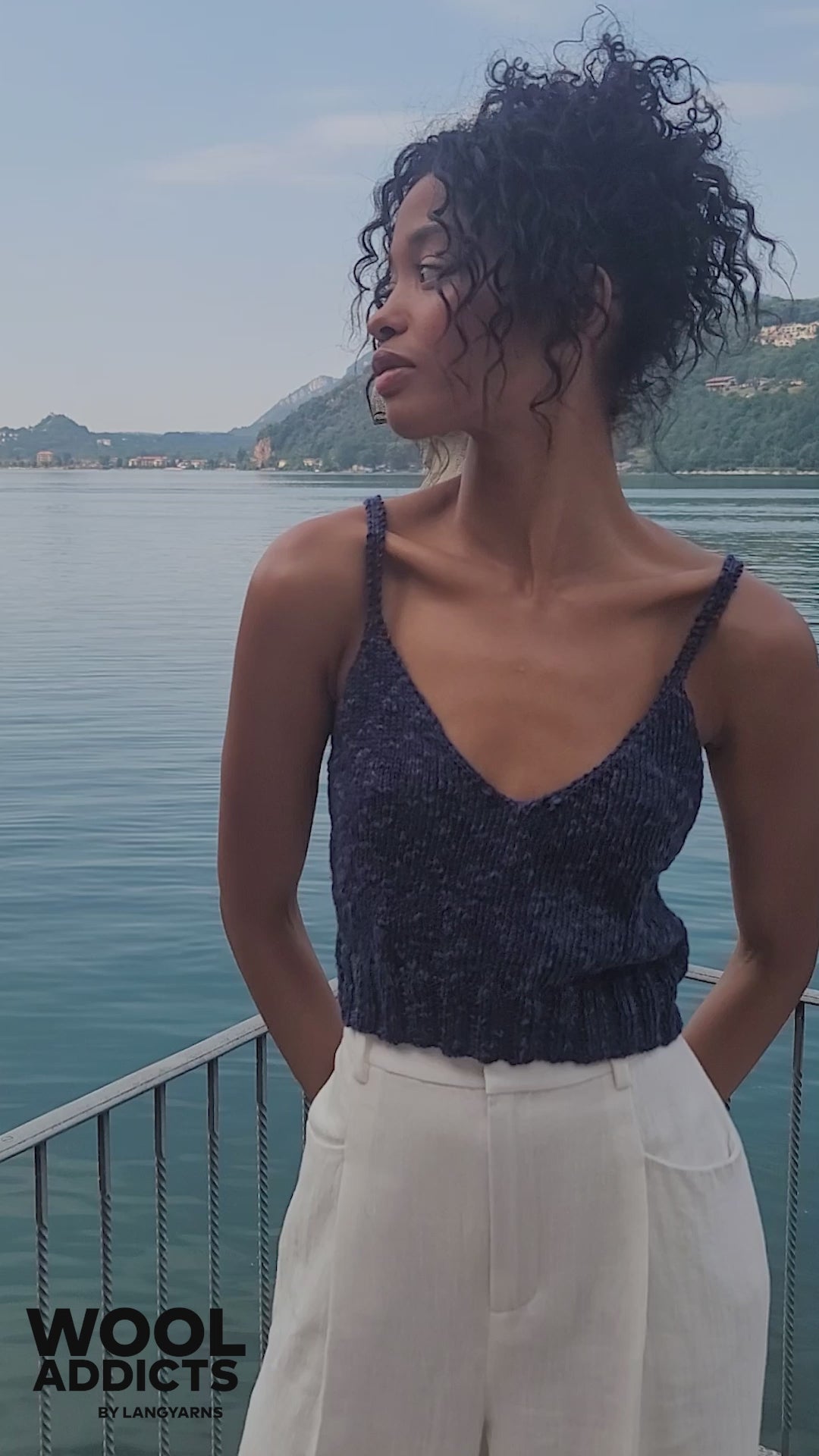 INTO-THE-TROPICS Top Pattern Kit in PRIDE by WOOLADDICTS | WOOLADDICTS #10-028