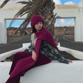 CRUSHED-VELVET Scarf Pattern Kit in GLORY by WOOLADDICTS | WOOLADDICTS #13-032