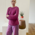 ZEA Sweater Pattern Kit in AMIRA by LANGYARNS | Fatto a Mano 284-041
