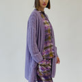 PAULINA Long Cardigan Pattern Kit in REGINA by LANGYARNS | Fatto a Mano 280-045