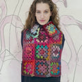 DOLLY Crochet Collar Pattern Kit in CLOUD by LANGYARNS | Punto 73-007