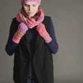 ZOE Wrist-warmers Pattern Kit in MAGNOLIA by LANGYARNS | Punto 88 - 077