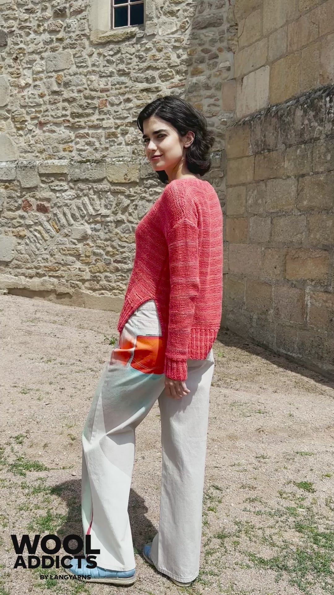 PRINCESS-CHARMING Sweater Pattern Kit in GLOW by WOOLADDICTS | WOOLADDICTS #14-014