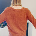 LINDE Top-down Sweater Pattern Kit in VAYA by LANGYARNS | Fatto a Mano 288-038