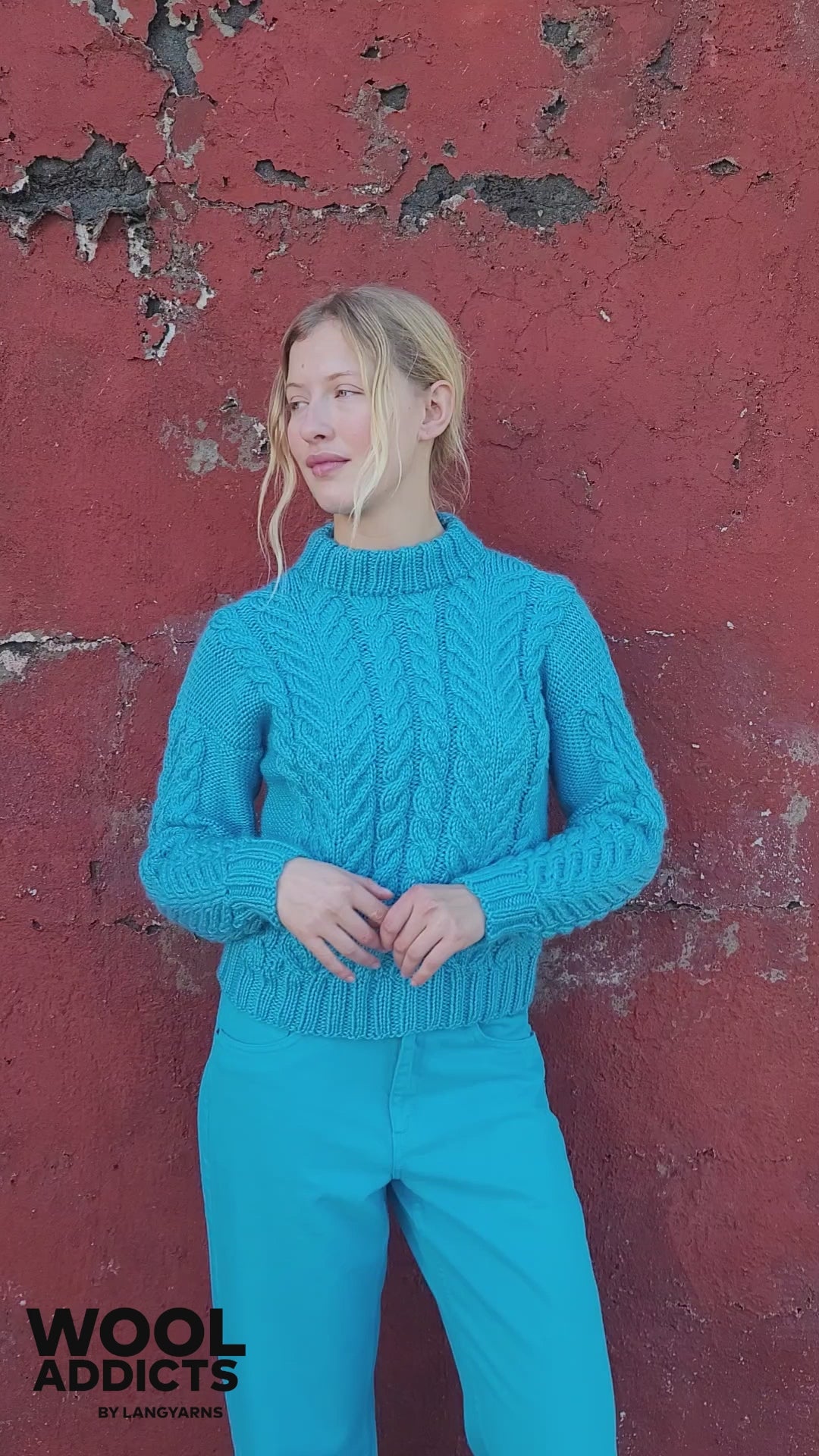 INNER-PEACE Sweater Pattern Kit in GLORY by WOOLADDICTS | WOOLADDICTS #11-025
