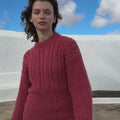 DAMASK-ROSE Sweater Pattern Kit in MEMORY by WOOLADDICTS | WOOLADDICTS #13-029