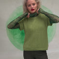 NICOLETTA Slipover Pattern Kit in CASHMERE PREMIUM by LANGYARNS | Fatto a Mano 282-042