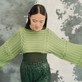 ADRIANA Sweater Pattern Kit in MERINO 120 by LANGYARNS | Fatto a Mano 286-033