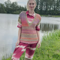 GAELLE Slipover Pattern Kit in ILLUSION by LANGYARNS | Punto 81-008
