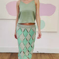 PIXIE Skirt Pattern Kit in OCEANIA by LANGYARNS | Fatto a Mano 288-020
