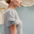 OLEA Sweater Pattern Kit in BABY COTTON & LACE by LANGYARNS | Fatto a Mano 288-061
