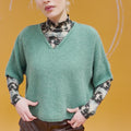 VARADA Sweater Pattern Kit in ALPACA SOXX 6PLY by LANGYARNS | Punto 76-002