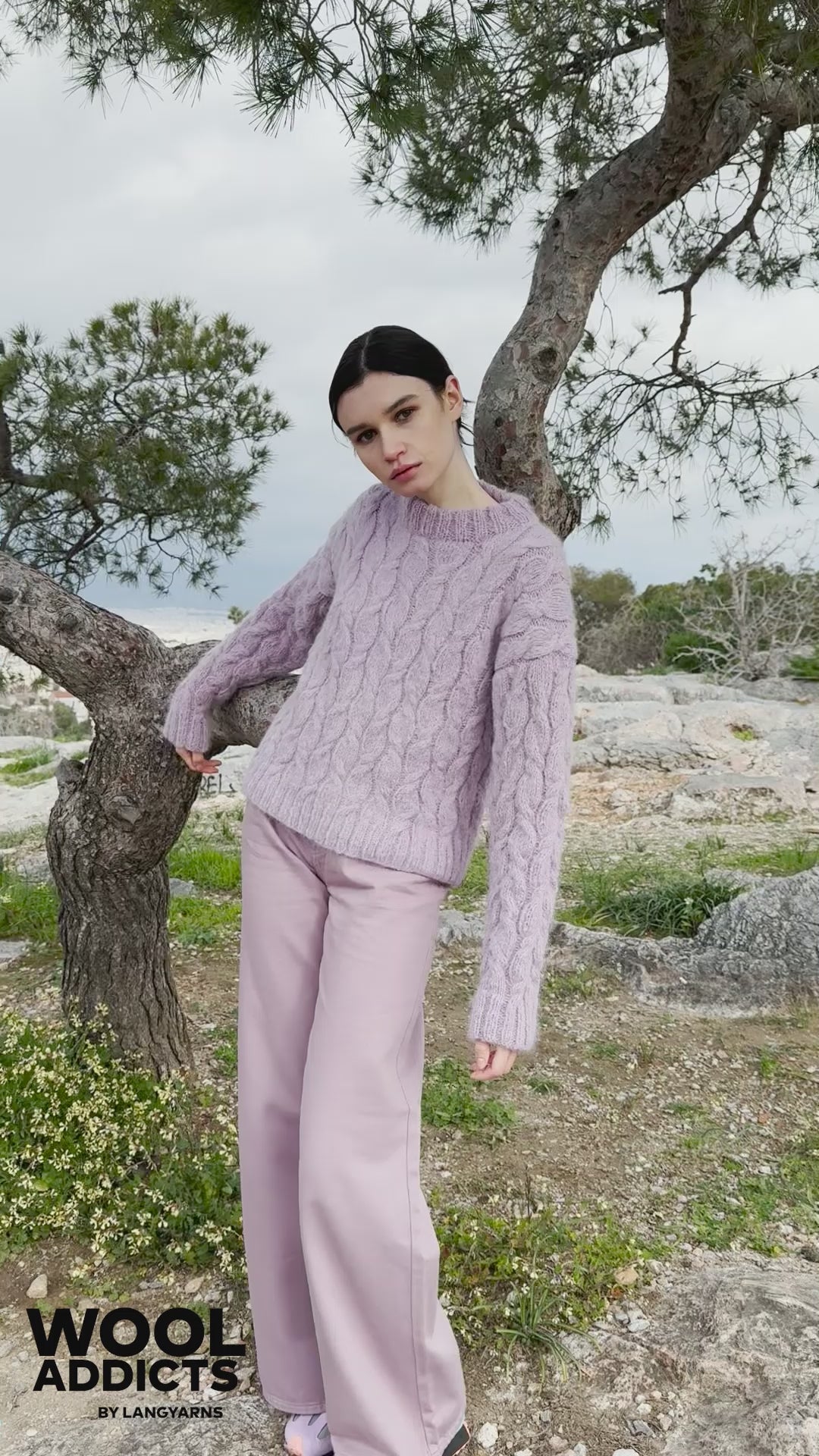SOOTHING-WHISPER Sweater Pattern Kit in HONOR by WOOLADDICTS | WOOLADDICTS #15-007
