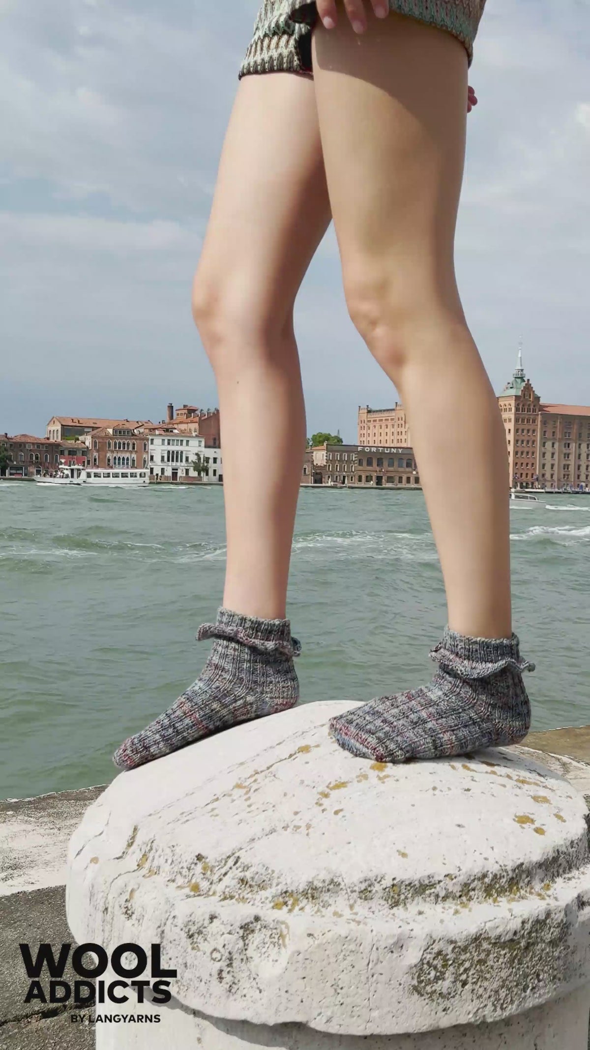 SERENADE Socks Pattern Kit in FOOTPRINTS by WOOLADDICTS | WOOLADDICTS #16-019