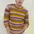 PIUS Men's Sweater Pattern Kit in LINELLO by LANGYARNS | Fatto a Mano 284-053