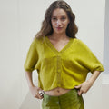 BENIKO Cardigan Pattern Kit in ANANAS by LANGYARNS | Fatto a Mano 284-027