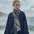 ZORYA Crochet Scarf Pattern Kit in INFINITY by LANGYARNS | Punto 85 - 262