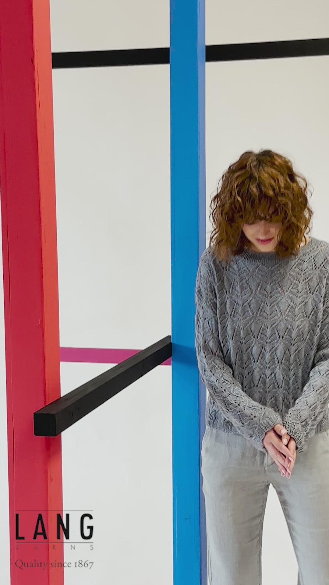 MELISSA Sweater Pattern Kit in VAYA by LANGYARNS | Fatto a Mano 280-021