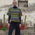 UNEXPECTED-MOVE Crocheted Short Sleeve Sweater Pattern Kit in MOVE 6PLY by WOOLADDICTS | Punto 79-001