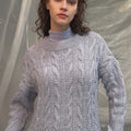 PEARL Sweater Pattern Kit in LAMBSWOOL by LANGYARNS | Fatto a Mano 286-086