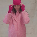 WANDA Wrist-warmers Pattern Kit in CASHMERE LACE by LANGYARNS | Punto 60-017