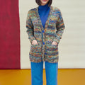 SUMI Cardigan Pattern Kit in TWISTER by LANGYARNS | Punto 95-007