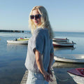 CAIA T-Shirt Pattern Kit in COTTON TWEED by LANGYARNS | Punto 90-001
