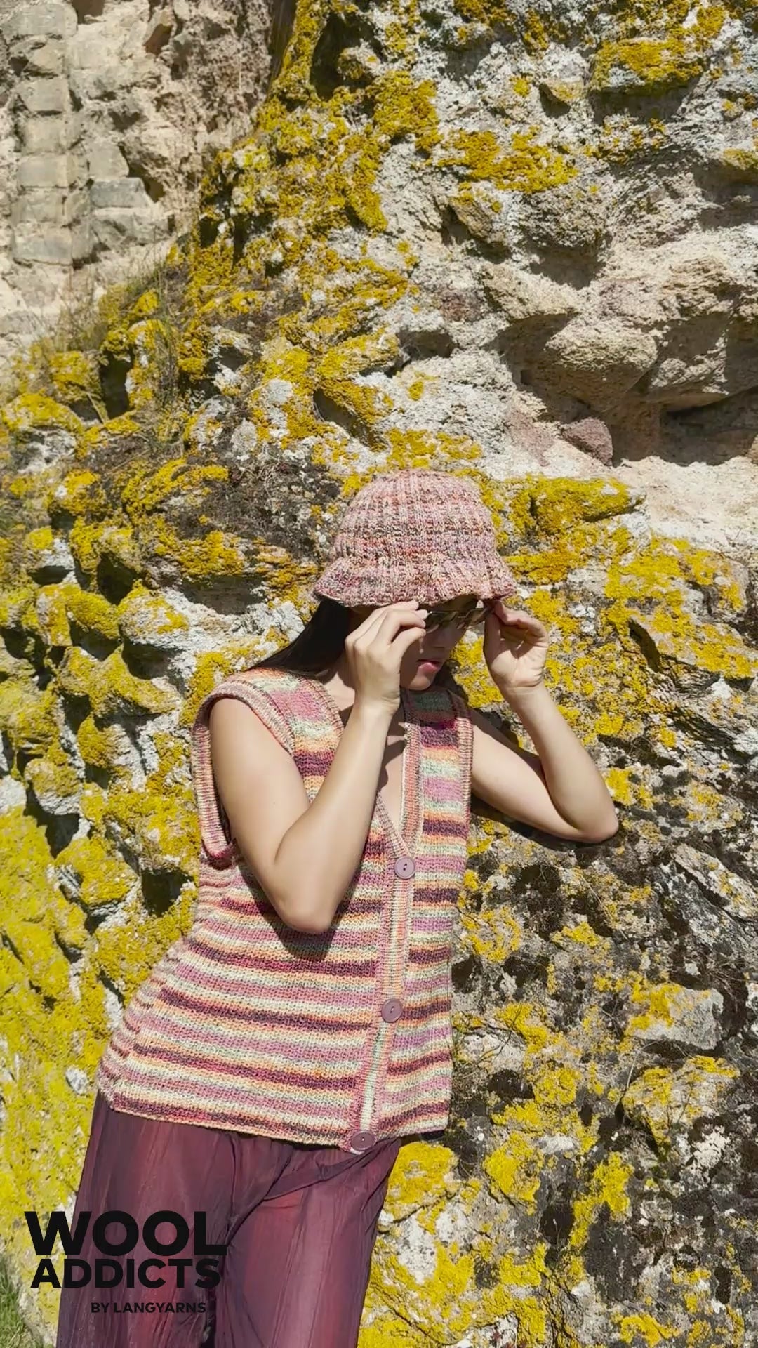 WANDERLUST Hat Pattern Kit in FOOTPRINTS by WOOLADDICTS | WOOLADDICTS #14-036