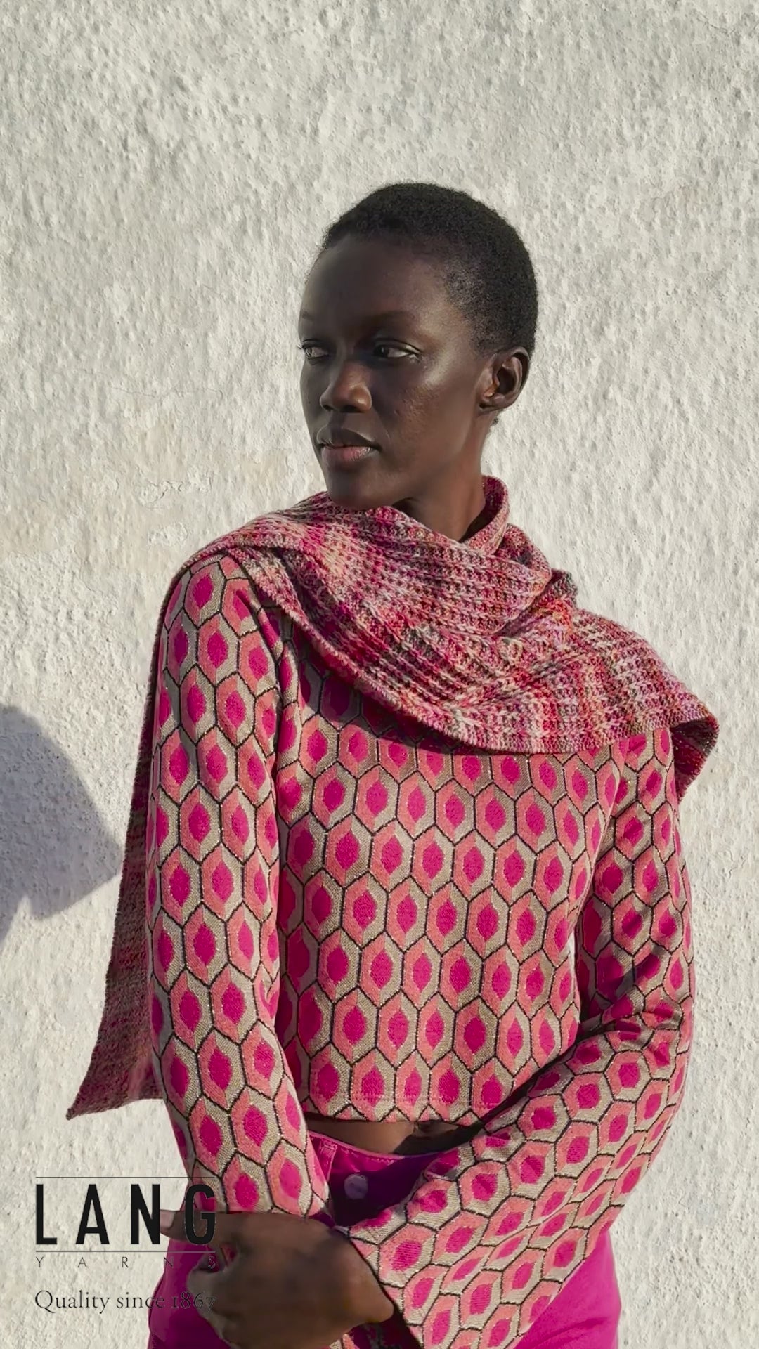 BEAUTIFUL-DAY Scarf Pattern Kit in MOVE 4PLY by WOOLADDICTS | Punto 86-008