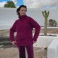 VELVET-TOUCH Sweater Pattern Kit in DESIRE by WOOLADDICTS | WOOLADDICTS #13-041