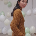 ANNABEL Sweater Pattern Kit in ZEN by LANGYARNS | Fatto a Mano 278-002