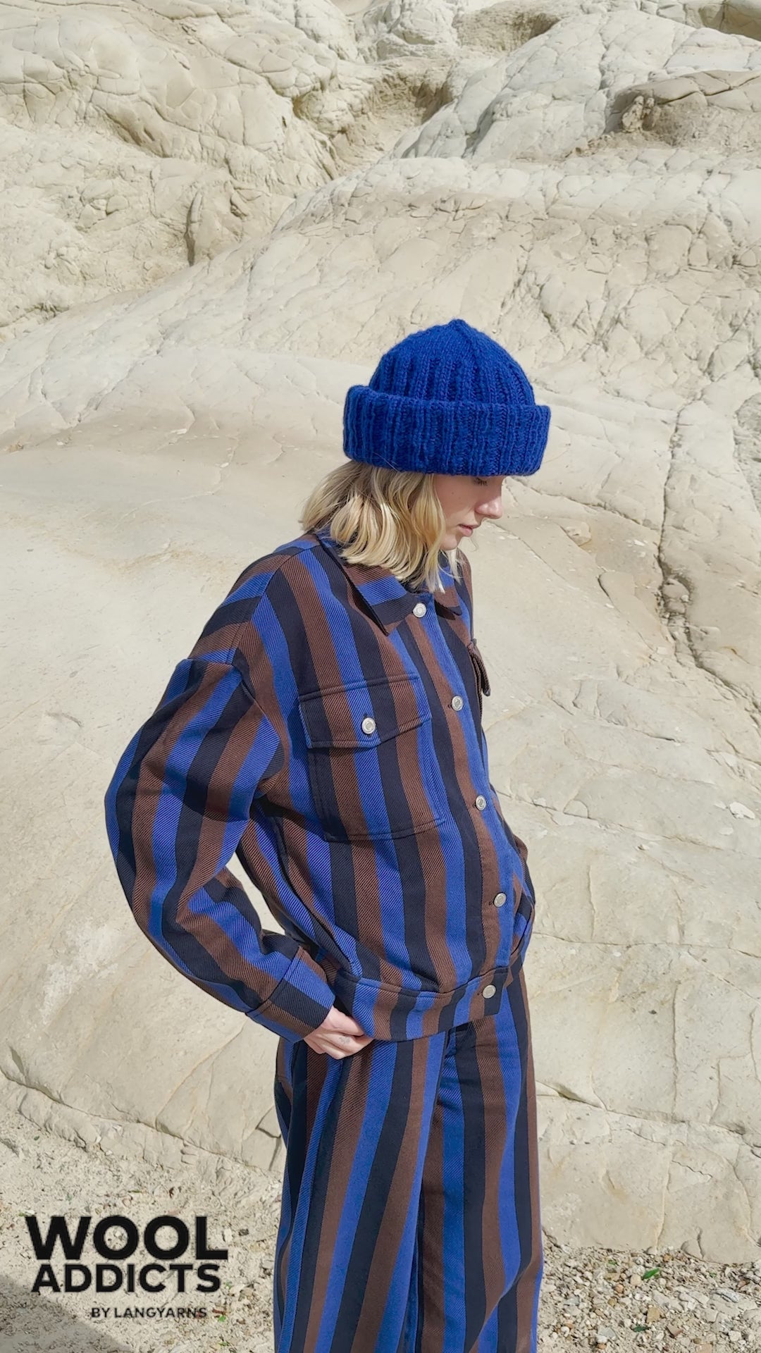 SKYWARD Hat Pattern Kit in PROMISE by WOOLADDICTS | WOOLADDICTS #17-008