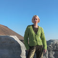 APPLIED-BOTANY Cardigan Pattern Kit in GLORY by WOOLADDICTS | WOOLADDICTS #13-001