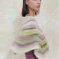 TAKI Crocheted Capelet Pattern Kit in MAGNOLIA by LANGYARNS | Punto 74-008