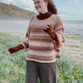HOPE Sweater Pattern Kit in GALAXY by LANGYARNS | Punto 98-006