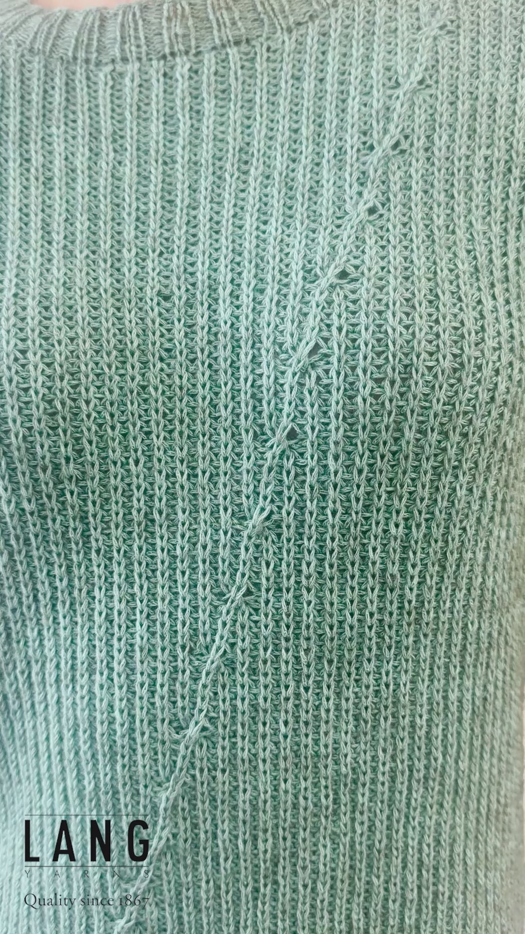KORA Slipover Pattern Kit in VAYA by LANGYARNS | Fatto a Mano 284-036