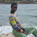 GREGORIA Sweater Top Down Pattern Kit in INFINITY by LANGYARNS | Punto 85 - 228