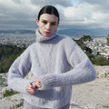 OPEN-SKY Sweater Pattern Kit in DESIRE by WOOLADDICTS | WOOLADDICTS #15-001