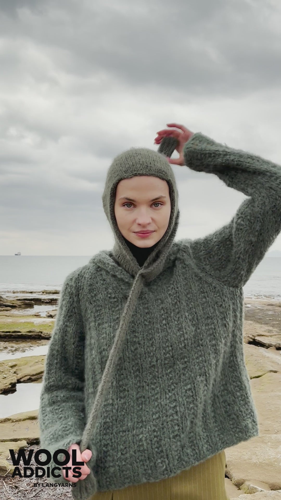 CLEAR-COURSE Hat Pattern Kit in GLORY by WOOLADDICTS | WOOLADDICTS #15-044