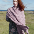 FINOLA Shawl Pattern Kit in DONEGAL TWEED+ by LANGYARNS | Punto 87-084