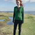 EILIS Vest Pattern Kit in DONEGAL TWEED+ by LANGYARNS | Punto 87-023
