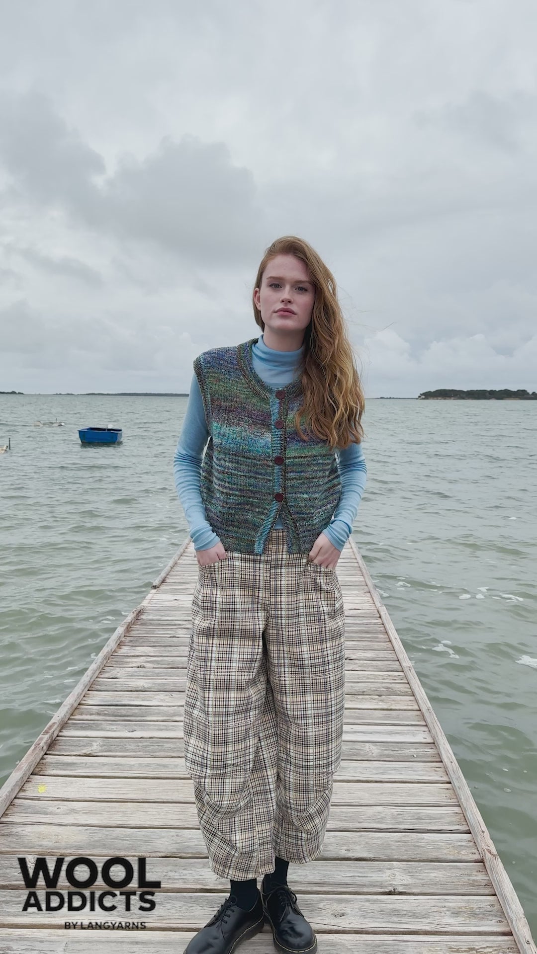 SEA-LEVEL Cardigan Pattern Kit in MOVE by WOOLADDICTS | WOOLADDICTS #17-032