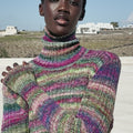 RAINBOW-SOUL Sweater Pattern Kit in MOVE 4PLY by WOOLADDICTS | Punto 86-006