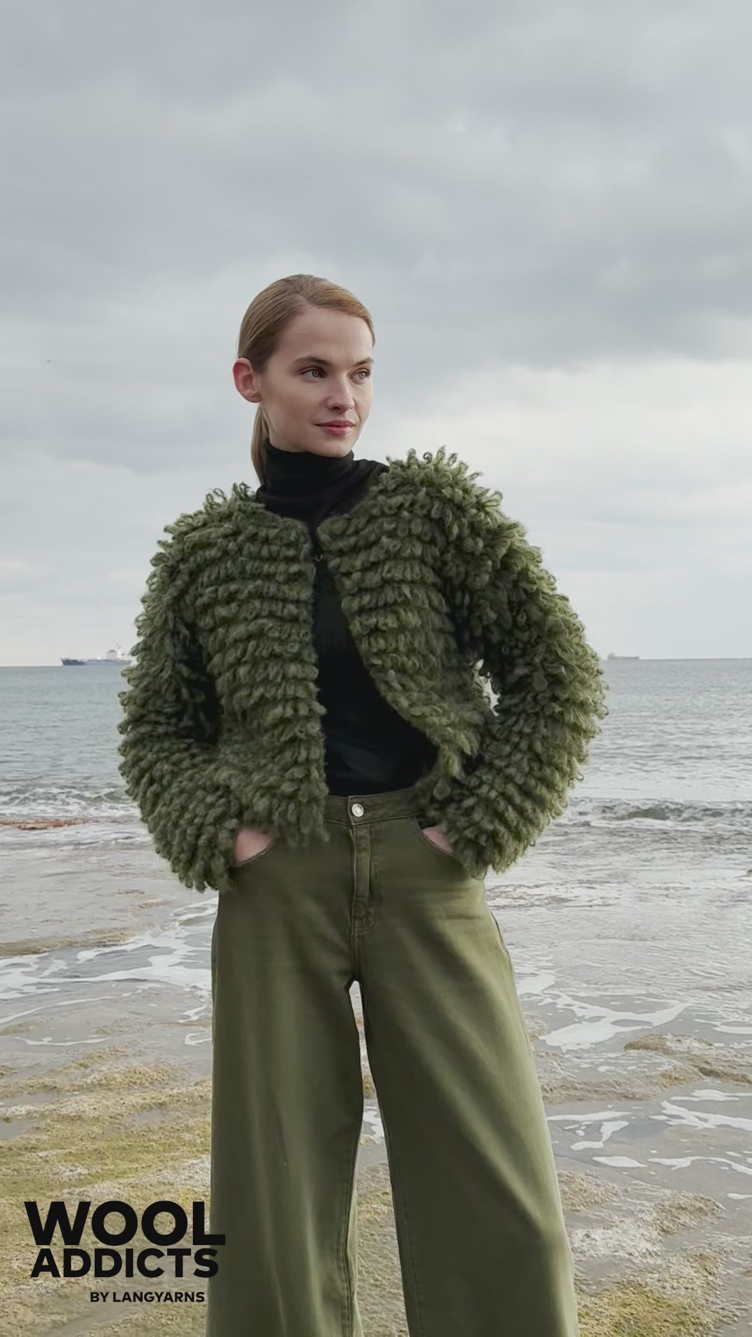WILD-HAVEN Jacket Pattern Kit in DESIRE by WOOLADDICTS | WOOLADDICTS #15