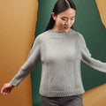LORENA Sweater Pattern Kit in REGINA by LANGYARNS | Fatto a Mano 286-024