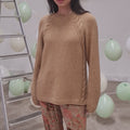 CECILE Sweater Pattern Kit in REGINA by LANGYARNS | Fatto a Mano 278-006